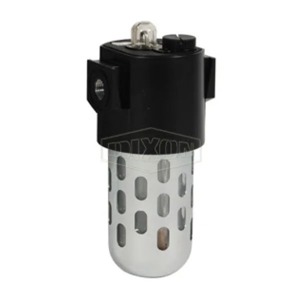 Wilkerson by EconOmist Compact Lubricator with Gauge, 1/4 in NPT/BSPP-G Port, 36.1 SCFM Flow Rate