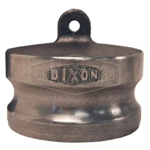 Boss-Lock Type DP Cam and Groove Dust Plug, 3 in Nominal, Malleable Iron, Domestic