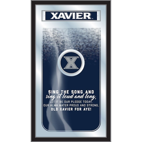 Xavier 26" x 15" Fight Song Mirror