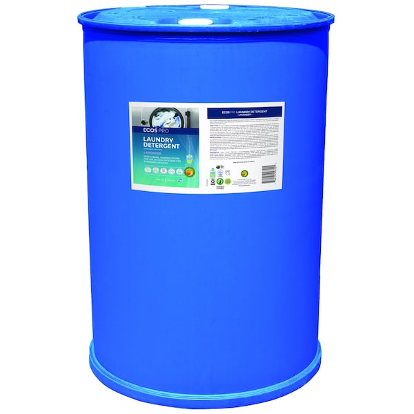 Laundry Detergent, High Efficiency (HE), Liquid, Drum, 55 Gal, 3520 Loads, Lavender Fragrance