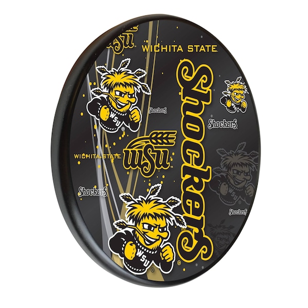 Wichita State University 13" Solid Wood Sign