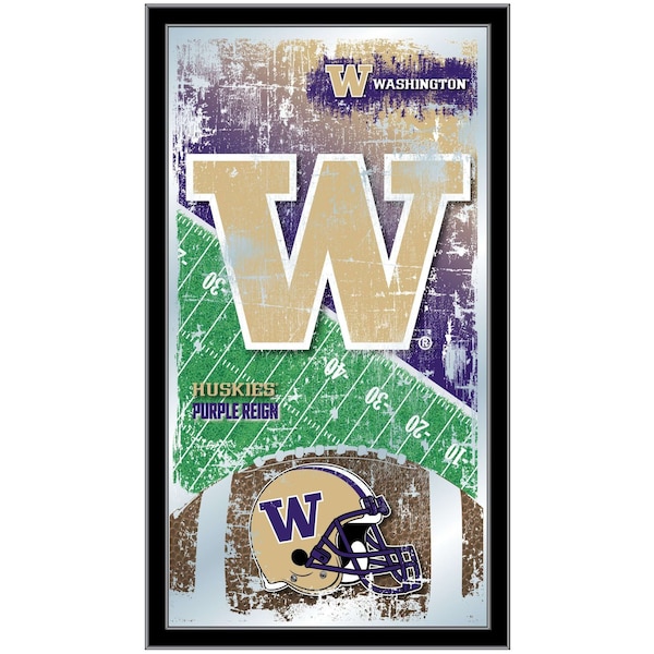 Washington 15" x 26" Football Mirror