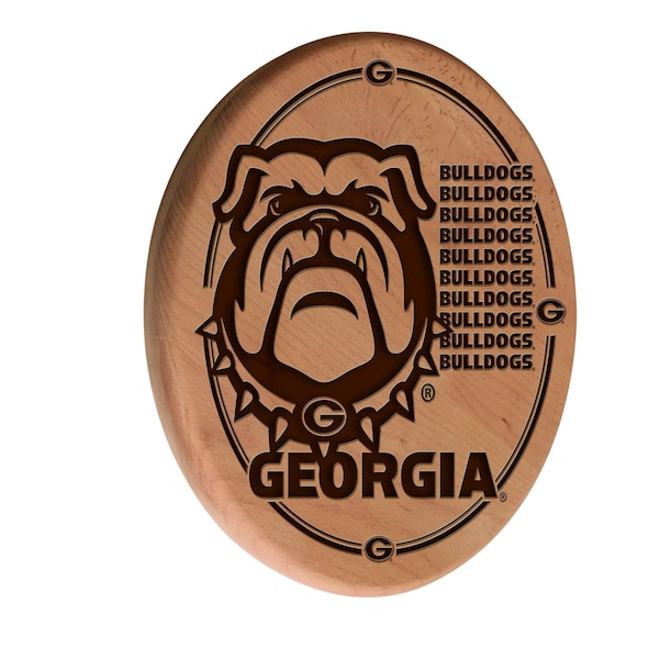 University of Georgia  13" Laser Engraved Solid Wood Sign