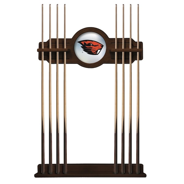 Oregon State Cue Rack in Navajo Finish