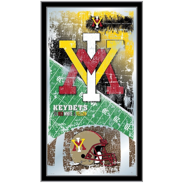 Virginia Military Institute 15" x 26" Football Mirror