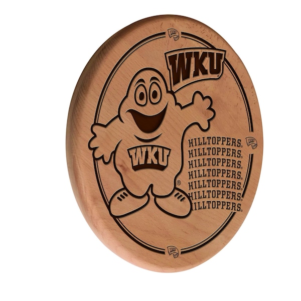 Western Kentucky University 13" Laser Engraved Solid Wood Sign