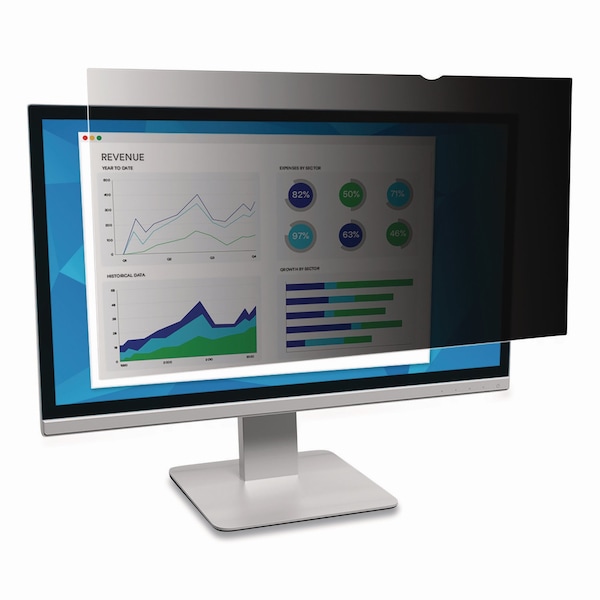 Frameless Blackout Privacy Filter for 19.5" Widescreen Monitor, 16:10 Aspect Ratio