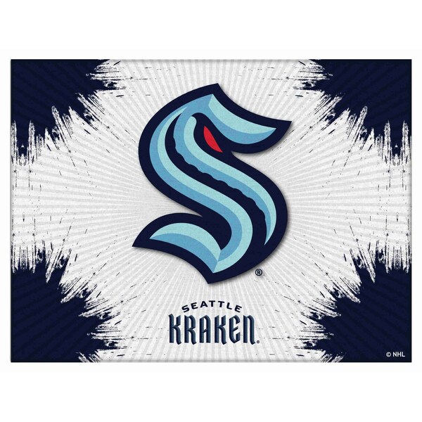 Seattle Kraken 15" x 20" Officially Licensed Logo Canvas
