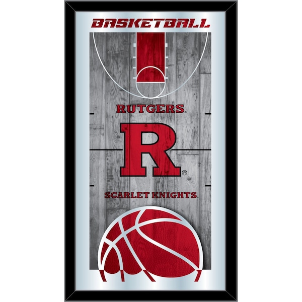 Rutgers 15" x 26" Basketball Mirror