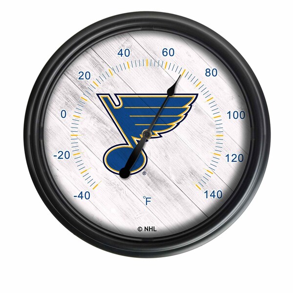 St Louis Blues Indoor/Outdoor LED Thermometer