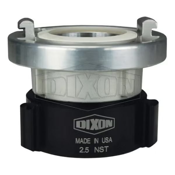 Rocker Lug Adapter with Buna-N Gasket, 5 x 4 in Nominal, Storz x Female NST NH Swivel End Style, A