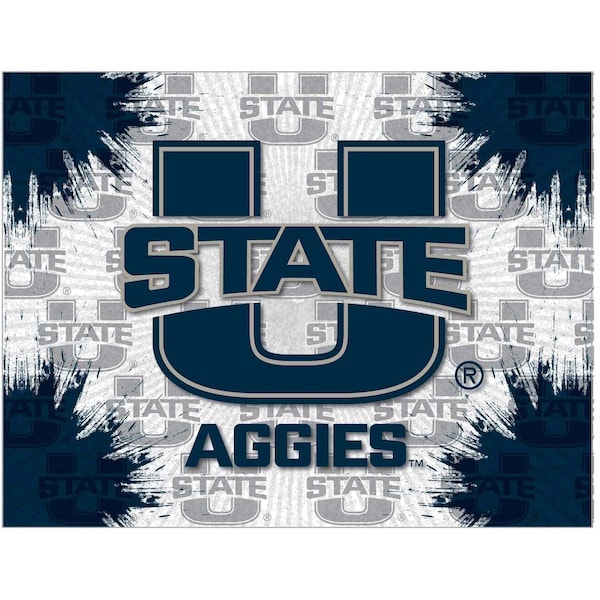 Utah State University 15"x20" Canvas Wall Art
