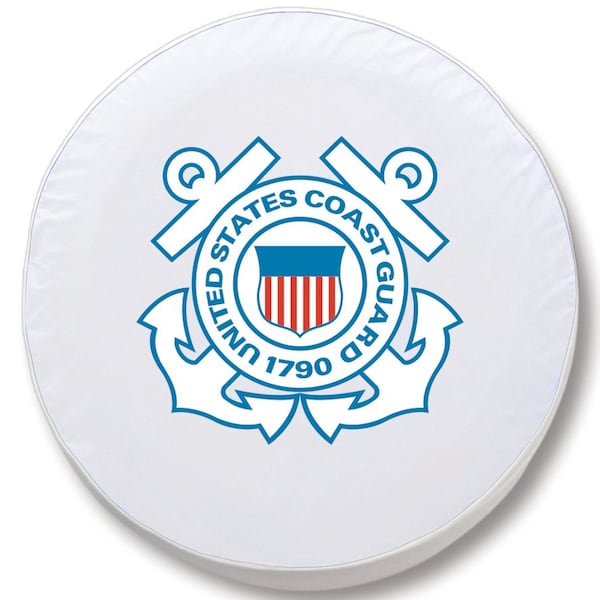 21 1/2 x 8 U.S. Coast Guard Tire Cover