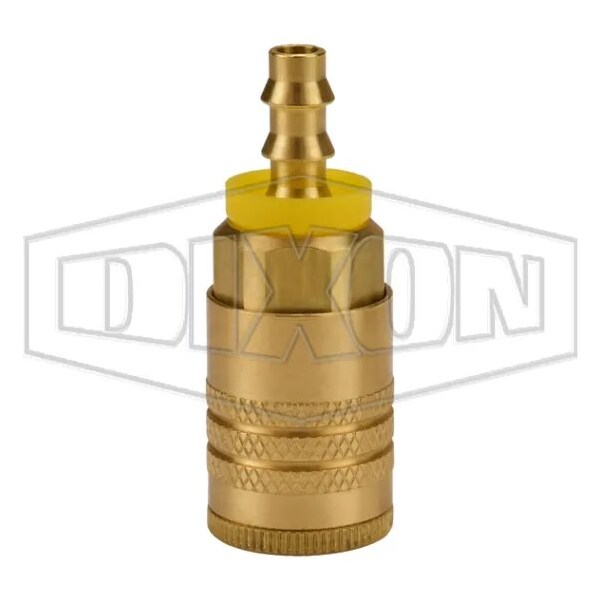 Air Chief ARO Quick Disconnect Push-On Coupler, Quick Disconnect Coupler x Hose Barb, 300 psi Pressu