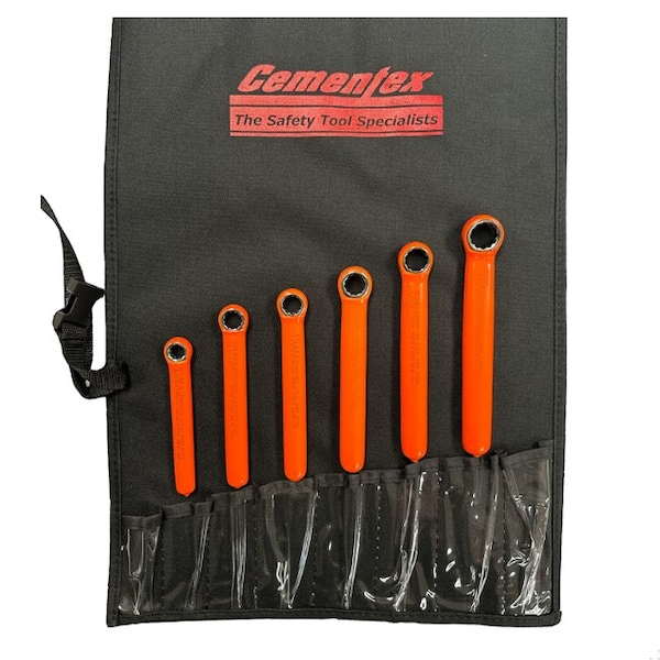 6Pc Metric Box End Wrench Set