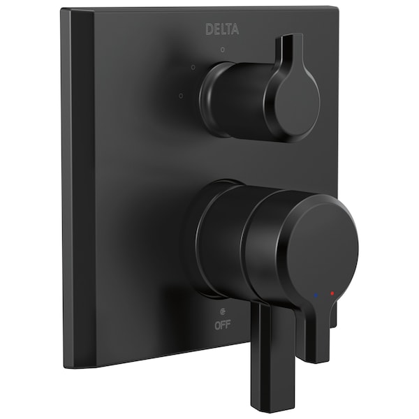 Pivotal Monitor 17 Series Valve Trim with 3-Setting Integrated Diverter