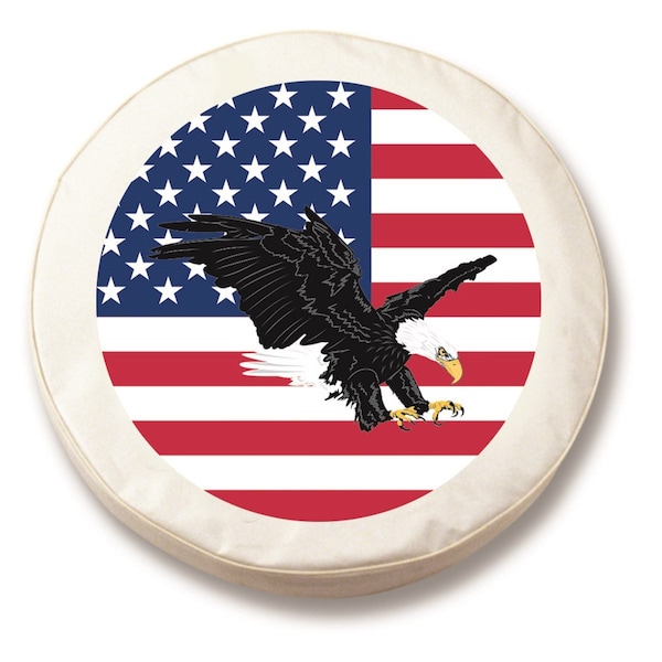 21-1/2" x 8" USA Eagle Tire Cover