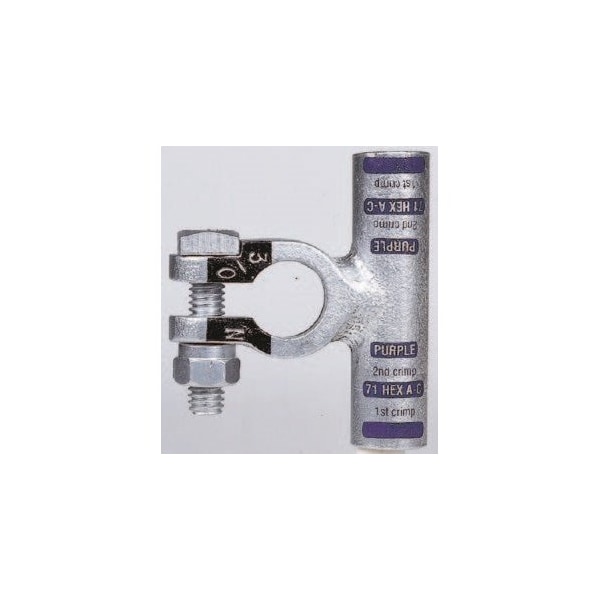 Wire Terminal, 2/0 AWG, 5 PK