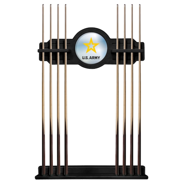 U.S. Army Cue Rack in Black Finish