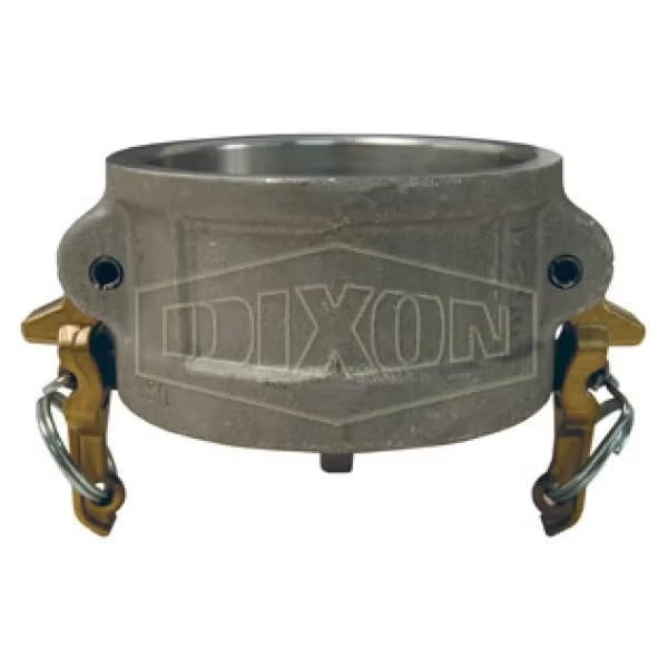 Boss-Lock Type H Cam and Groove Dust Cap, 8 in, Aluminum, Domestic