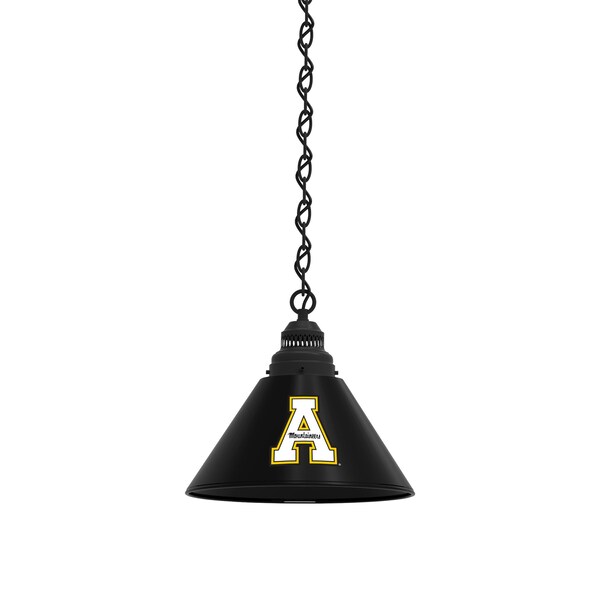 Appalachian State Pendant Light, Black Fixture