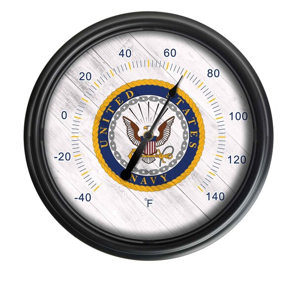 United States Navy Indoor/Outdoor LED Thermometer
