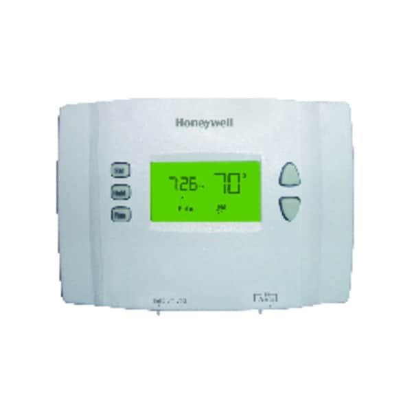 Honeywell Home Heating and Cooling Push Buttons Programmable Thermostat