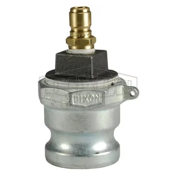Cam and Groove Test Plug, 1 in Nominal, Iron/Steel, Domestic