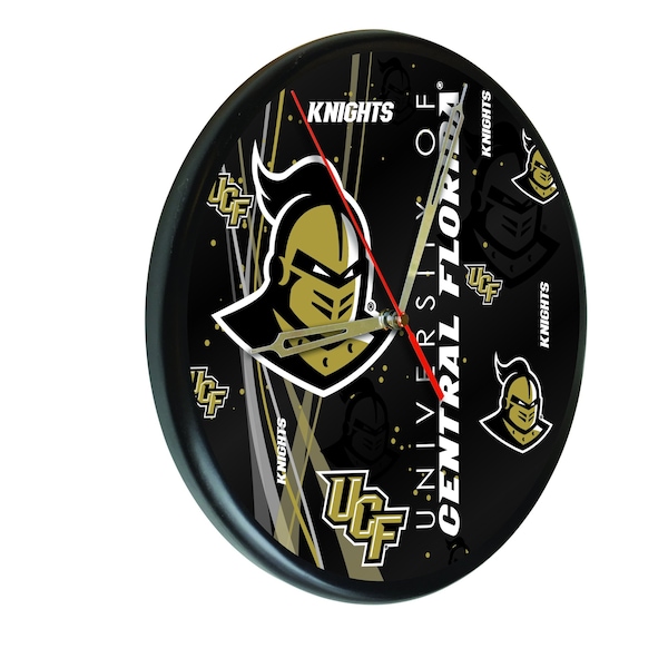 University of Central Florida 13" Solid Wood Clock