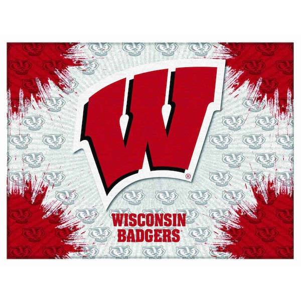 University of Wisconsin (W) Logo 15"x20" Canvas Wall Art