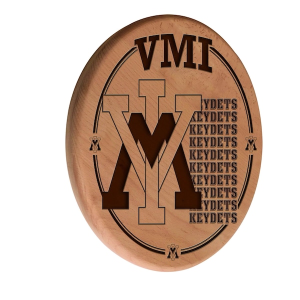 Virginia Military Institute 13" Laser Engraved Solid Wood Sign