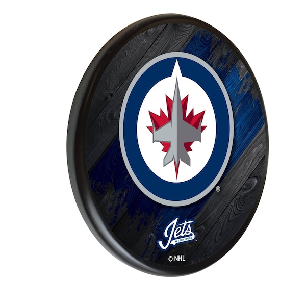 Winnipeg Jets 13" Solid Wood Sign