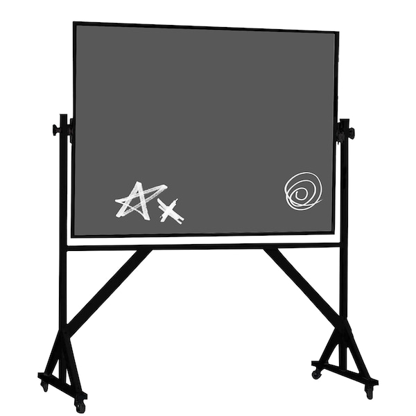 Reversible Porcelain Classic Chalkboard 36"x48"