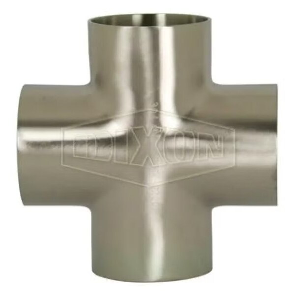 Weld Cross, 2-1/2 in, 304 SS, Domestic