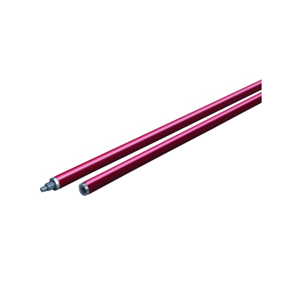 Anodized Aluminum Threaded Handle, 4 ft.