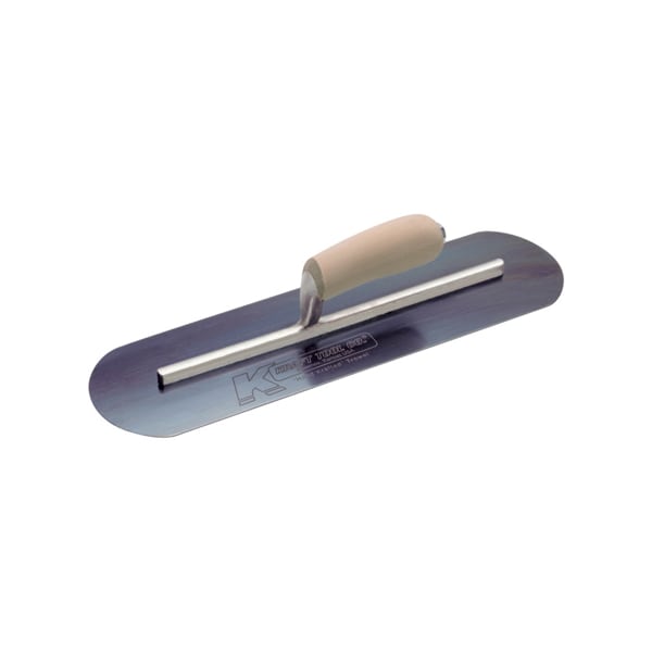 Blue Steel Pool Trowel w/a Woo, 18"x4