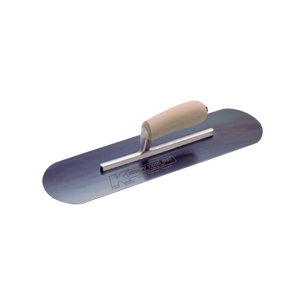 Blue Steel Pool Trowel, 18"x4-1/2