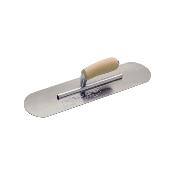 Carbon Steel Pool Trowel, 18"x5