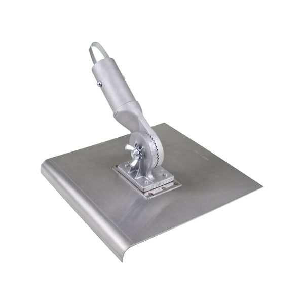 SS Walking Seamer/Edger, 8"x8" 3/8"R