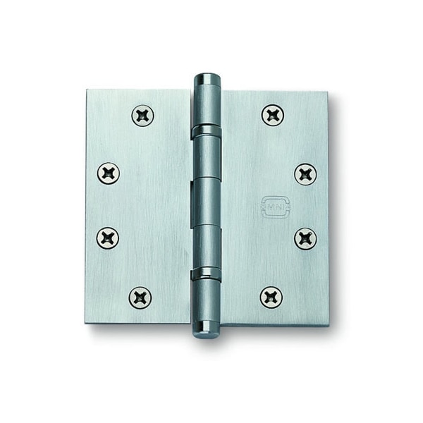 Square Ball Bearing Hinge Satin Nickel 4-1/2"x4-1/2"