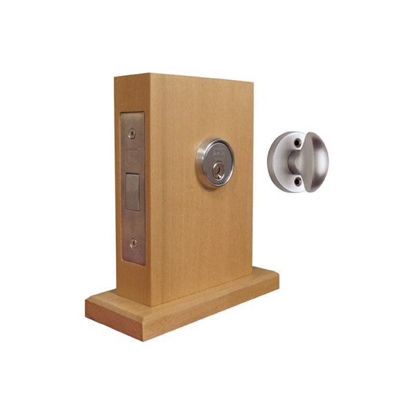 Single Cylinder Mortise Deadlock Bright Brass