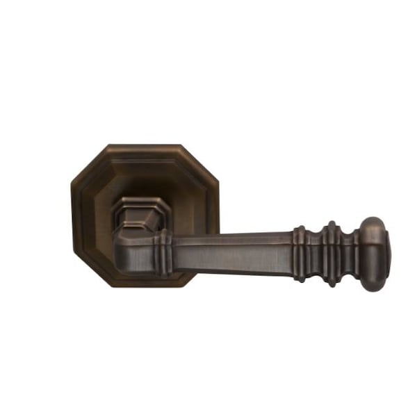 Rose Priv 238BS Full Lip 1-3/8" Door ULQ Antique Bronze 101 LVR