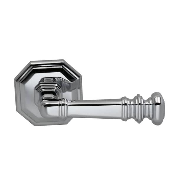 Pass 238BS T Strike 1-3/8" Door Bright Chrome 101 Lever and Rose