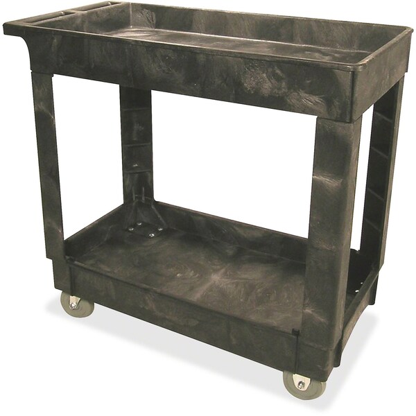 Heavy-Duty Utility Cart, Black