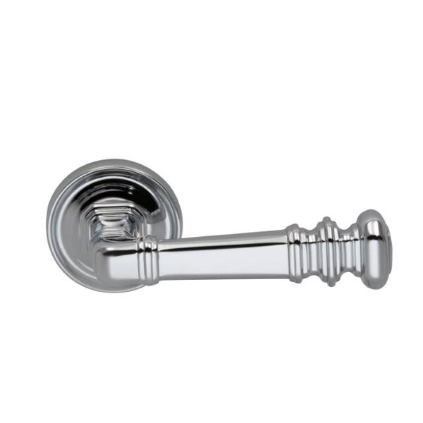 Rose Pass 238BS T Strike 1-3/4" Door Bright Chrome 101 Lever and Large