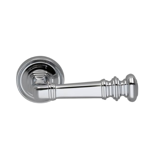 Rose Pass 234BS T Strike 1-3/4" Door Bright Chrome 101 Lever and Large