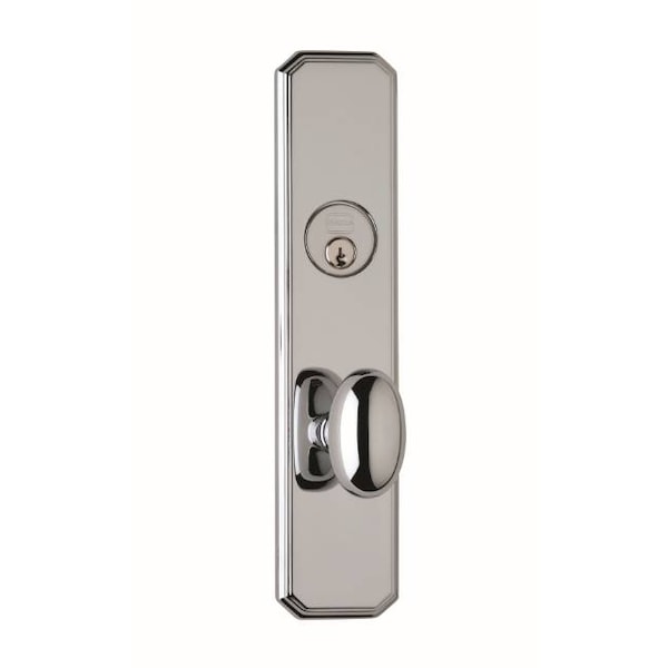 RH Classroom 234BS Mortise Lock 432 Knob 11000 Plate Bright Chrome
