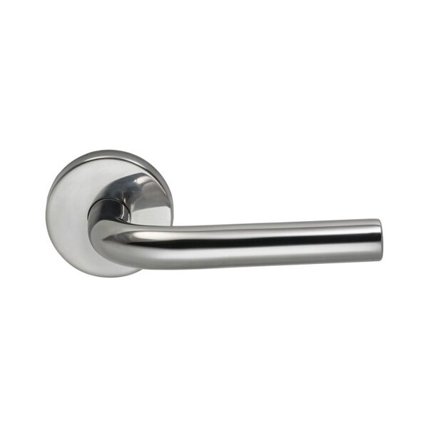 Stainless 11 Lever Priv 2-3/8" BS T 1-3/8" Door Bright SS