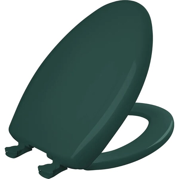 Elg Cfwc E2 Sta Plst St Teal With Cover, Slow Close Hinge, Elongated, Teal
