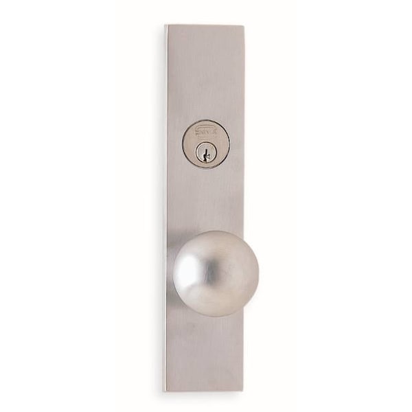 LH Panic Proof ENT 212BS Mort Stnls 198 Knob 12000 Plate Satin Chrome